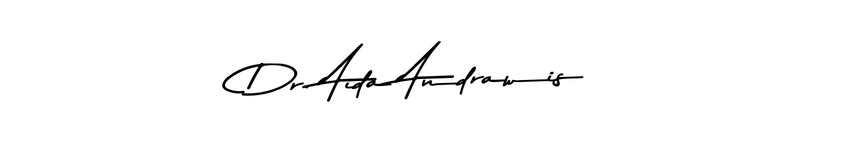 Check out images of Autograph of Dr. Aida Andrawis name. Actor Dr. Aida Andrawis Signature Style. Asem Kandis PERSONAL USE is a professional sign style online. Dr. Aida Andrawis signature style 9 images and pictures png