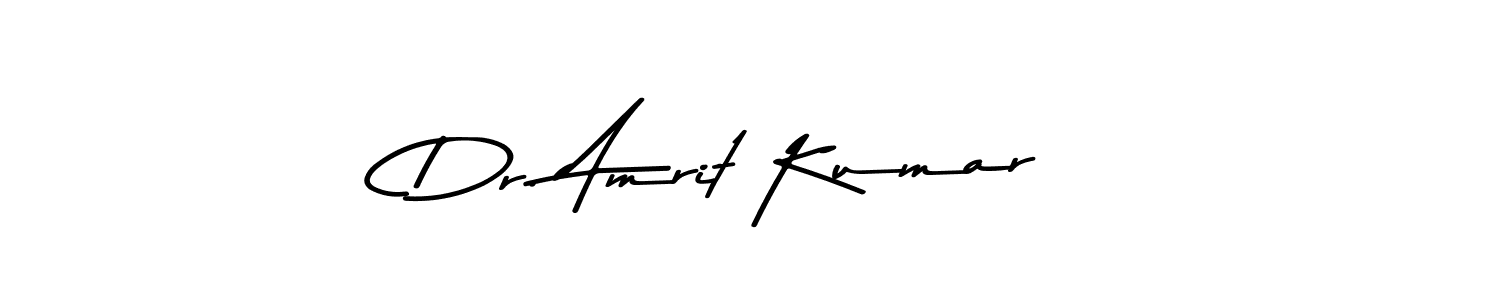 Make a beautiful signature design for name Dr. Amrit Kumar. Use this online signature maker to create a handwritten signature for free. Dr. Amrit Kumar signature style 9 images and pictures png