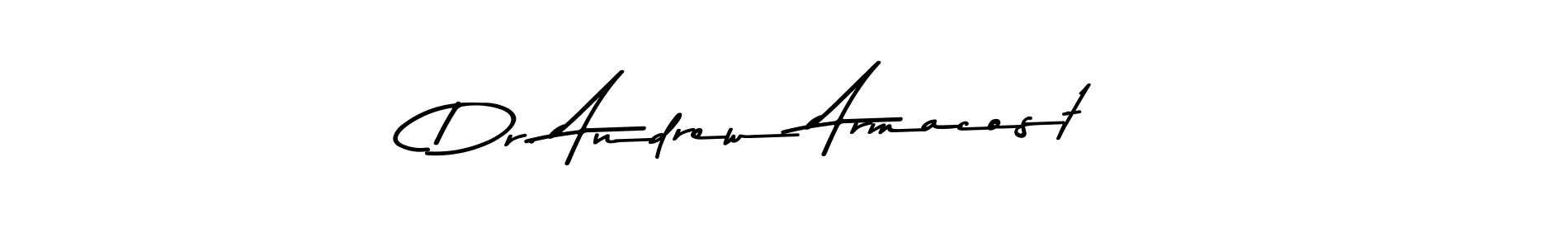 Use a signature maker to create a handwritten signature online. With this signature software, you can design (Asem Kandis PERSONAL USE) your own signature for name Dr. Andrew Armacost. Dr. Andrew Armacost signature style 9 images and pictures png