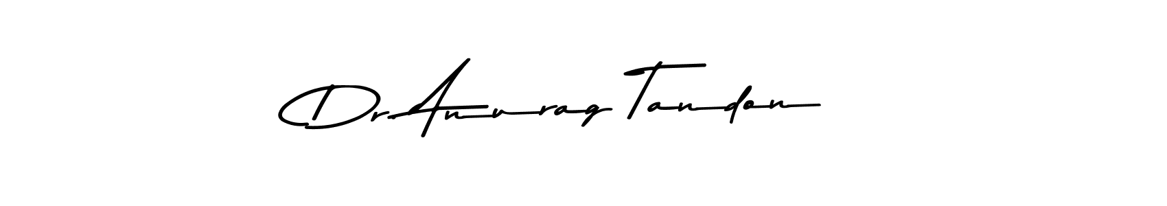 The best way (Asem Kandis PERSONAL USE) to make a short signature is to pick only two or three words in your name. The name Dr. Anurag Tandon include a total of six letters. For converting this name. Dr. Anurag Tandon signature style 9 images and pictures png