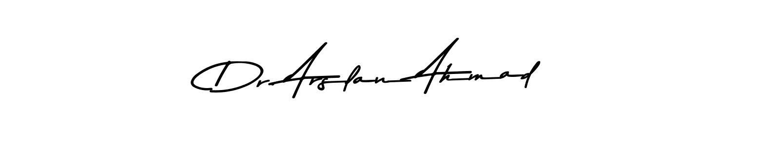 Here are the top 10 professional signature styles for the name Dr. Arslan Ahmad. These are the best autograph styles you can use for your name. Dr. Arslan Ahmad signature style 9 images and pictures png