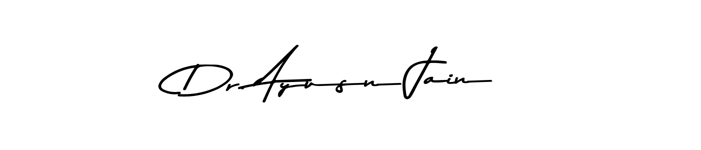 if you are searching for the best signature style for your name Dr. Ayusn Jain. so please give up your signature search. here we have designed multiple signature styles  using Asem Kandis PERSONAL USE. Dr. Ayusn Jain signature style 9 images and pictures png