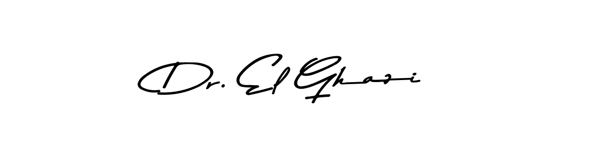 Also we have Dr. El Ghazi name is the best signature style. Create professional handwritten signature collection using Asem Kandis PERSONAL USE autograph style. Dr. El Ghazi signature style 9 images and pictures png