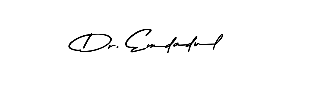 Also we have Dr. Emdadul name is the best signature style. Create professional handwritten signature collection using Asem Kandis PERSONAL USE autograph style. Dr. Emdadul signature style 9 images and pictures png