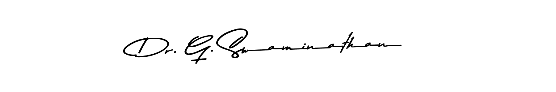 Also we have Dr. G. Swaminathan name is the best signature style. Create professional handwritten signature collection using Asem Kandis PERSONAL USE autograph style. Dr. G. Swaminathan signature style 9 images and pictures png