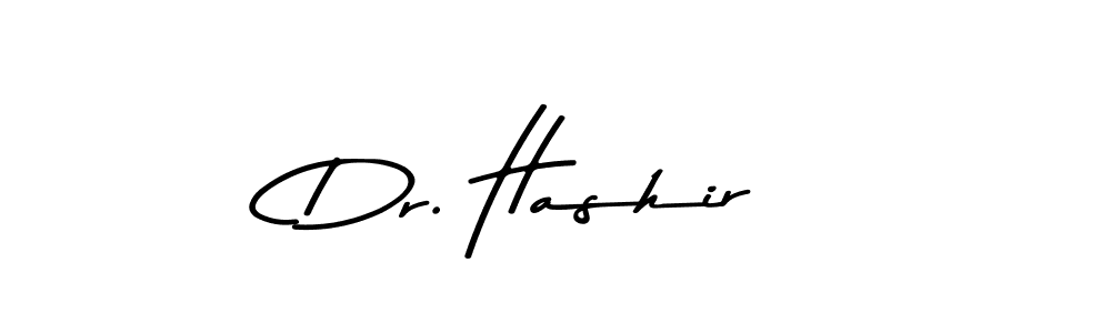 Use a signature maker to create a handwritten signature online. With this signature software, you can design (Asem Kandis PERSONAL USE) your own signature for name Dr. Hashir. Dr. Hashir signature style 9 images and pictures png