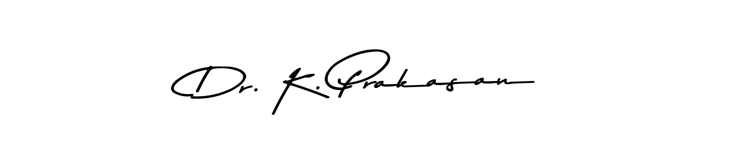 Use a signature maker to create a handwritten signature online. With this signature software, you can design (Asem Kandis PERSONAL USE) your own signature for name Dr. K. Prakasan. Dr. K. Prakasan signature style 9 images and pictures png