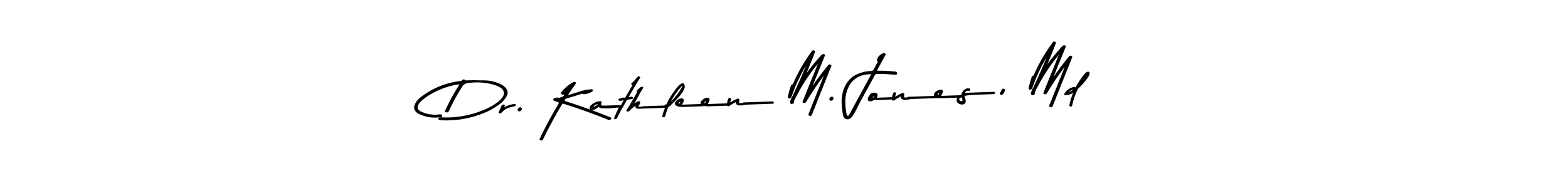 The best way (Asem Kandis PERSONAL USE) to make a short signature is to pick only two or three words in your name. The name Dr. Kathleen M. Jones, Md include a total of six letters. For converting this name. Dr. Kathleen M. Jones, Md signature style 9 images and pictures png