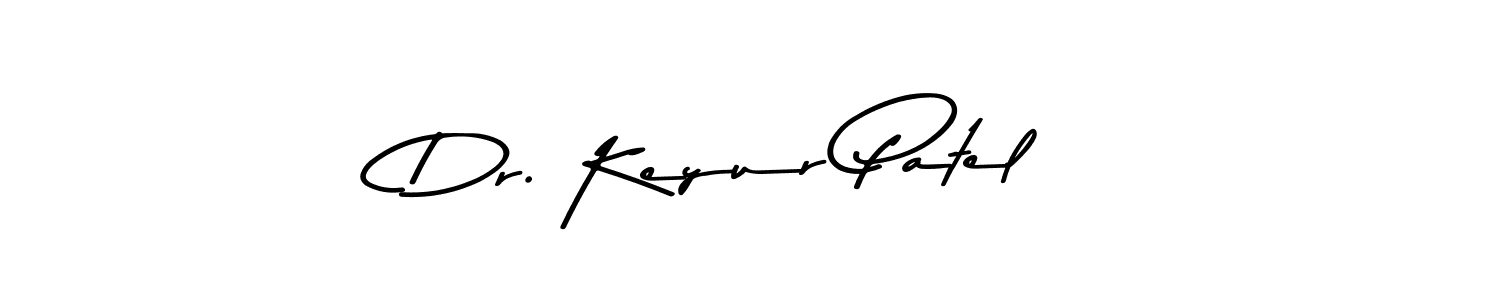 This is the best signature style for the Dr. Keyur Patel name. Also you like these signature font (Asem Kandis PERSONAL USE). Mix name signature. Dr. Keyur Patel signature style 9 images and pictures png