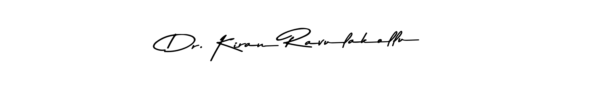 This is the best signature style for the Dr. Kiran Ravulakollu name. Also you like these signature font (Asem Kandis PERSONAL USE). Mix name signature. Dr. Kiran Ravulakollu signature style 9 images and pictures png