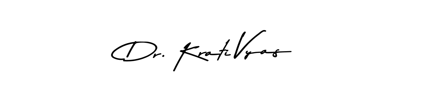 It looks lik you need a new signature style for name Dr. Krati Vyas. Design unique handwritten (Asem Kandis PERSONAL USE) signature with our free signature maker in just a few clicks. Dr. Krati Vyas signature style 9 images and pictures png