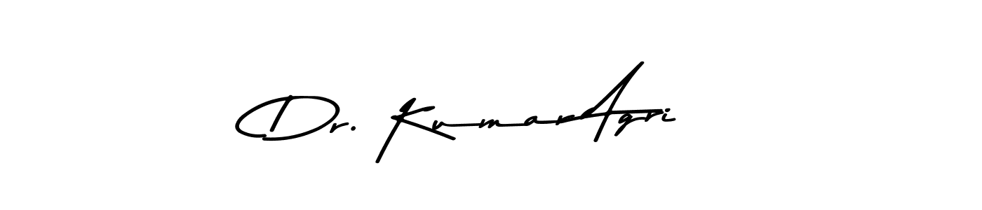 You should practise on your own different ways (Asem Kandis PERSONAL USE) to write your name (Dr. Kumar Agri) in signature. don't let someone else do it for you. Dr. Kumar Agri signature style 9 images and pictures png