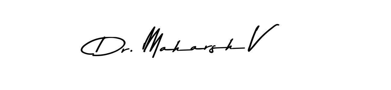 This is the best signature style for the Dr. Maharsh V name. Also you like these signature font (Asem Kandis PERSONAL USE). Mix name signature. Dr. Maharsh V signature style 9 images and pictures png