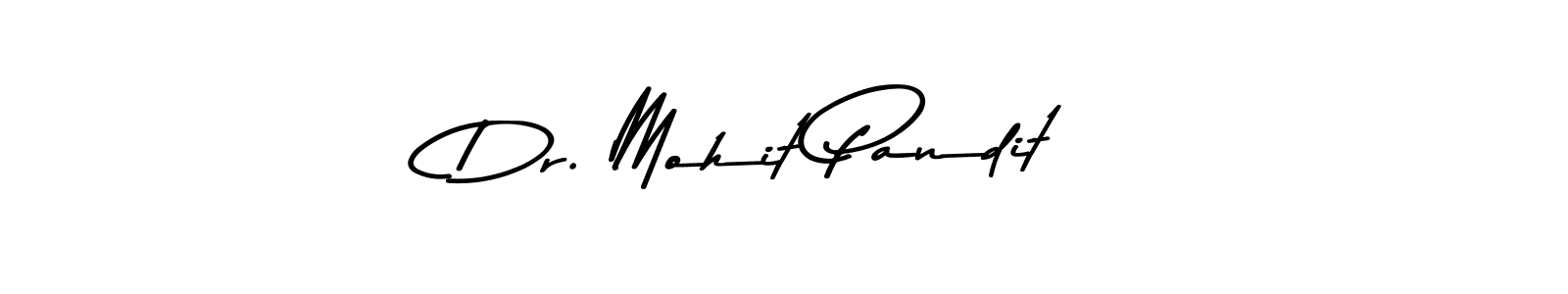 Make a beautiful signature design for name Dr. Mohit Pandit. Use this online signature maker to create a handwritten signature for free. Dr. Mohit Pandit signature style 9 images and pictures png