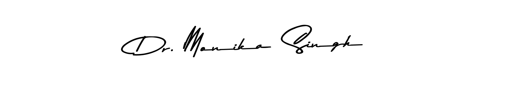 Design your own signature with our free online signature maker. With this signature software, you can create a handwritten (Asem Kandis PERSONAL USE) signature for name Dr. Monika  Singh. Dr. Monika  Singh signature style 9 images and pictures png