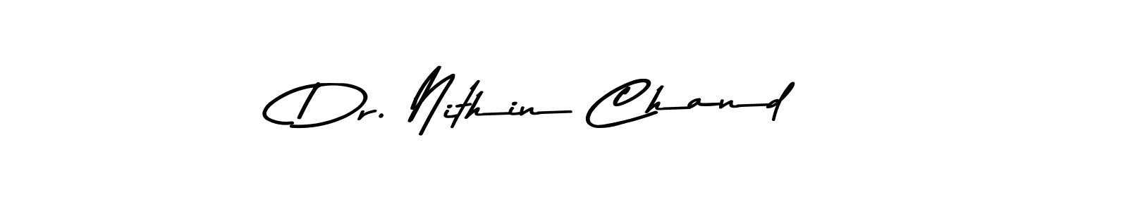 if you are searching for the best signature style for your name Dr. Nithin Chand. so please give up your signature search. here we have designed multiple signature styles  using Asem Kandis PERSONAL USE. Dr. Nithin Chand signature style 9 images and pictures png