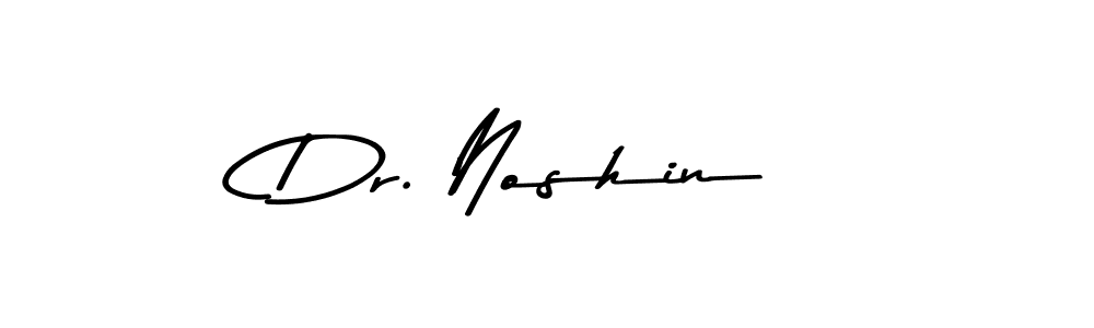 Make a beautiful signature design for name Dr. Noshin. Use this online signature maker to create a handwritten signature for free. Dr. Noshin signature style 9 images and pictures png
