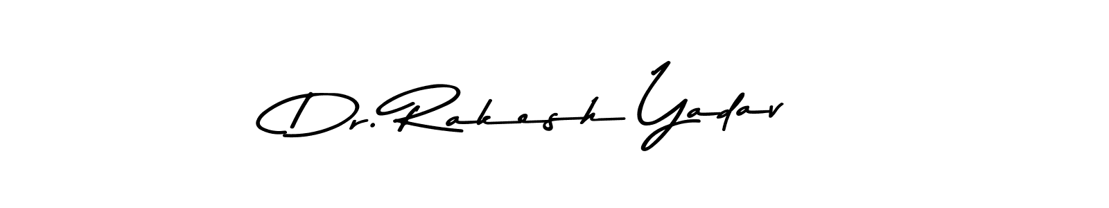 Create a beautiful signature design for name Dr. Rakesh Yadav. With this signature (Asem Kandis PERSONAL USE) fonts, you can make a handwritten signature for free. Dr. Rakesh Yadav signature style 9 images and pictures png