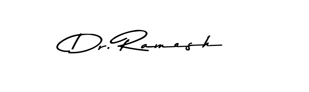 The best way (Asem Kandis PERSONAL USE) to make a short signature is to pick only two or three words in your name. The name Dr. Ramesh include a total of six letters. For converting this name. Dr. Ramesh signature style 9 images and pictures png