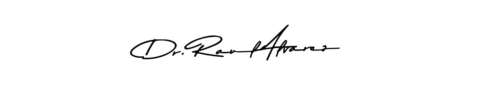 How to make Dr. Raul Alvarez name signature. Use Asem Kandis PERSONAL USE style for creating short signs online. This is the latest handwritten sign. Dr. Raul Alvarez signature style 9 images and pictures png