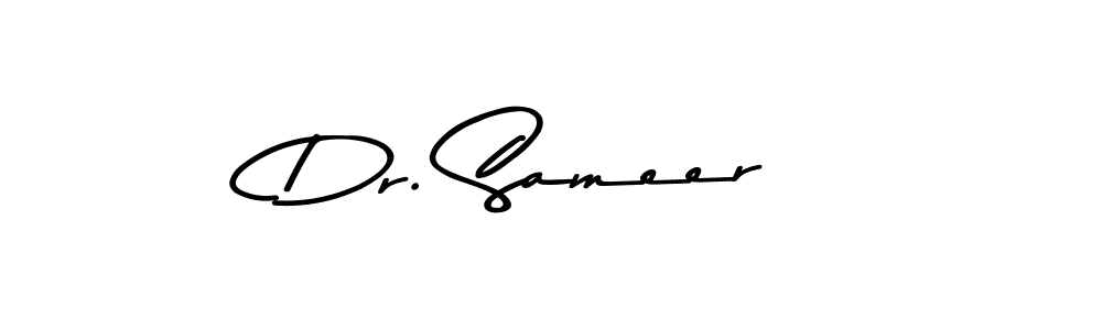 How to make Dr. Sameer signature? Asem Kandis PERSONAL USE is a professional autograph style. Create handwritten signature for Dr. Sameer name. Dr. Sameer signature style 9 images and pictures png
