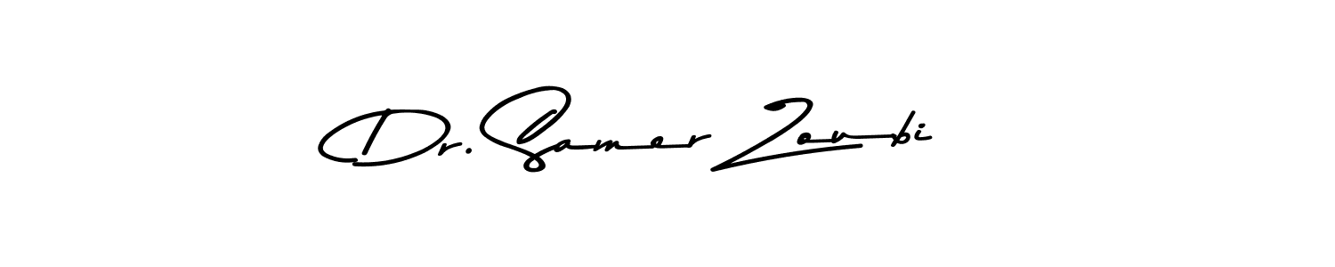 This is the best signature style for the Dr. Samer Zoubi name. Also you like these signature font (Asem Kandis PERSONAL USE). Mix name signature. Dr. Samer Zoubi signature style 9 images and pictures png