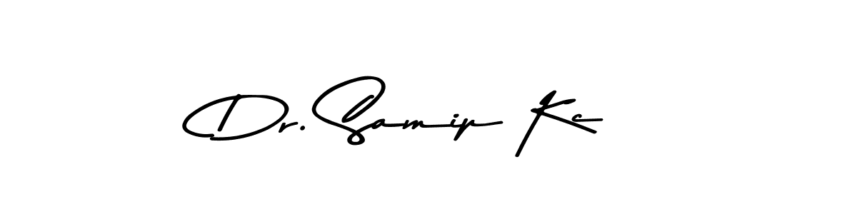 The best way (Asem Kandis PERSONAL USE) to make a short signature is to pick only two or three words in your name. The name Dr. Samip Kc include a total of six letters. For converting this name. Dr. Samip Kc signature style 9 images and pictures png