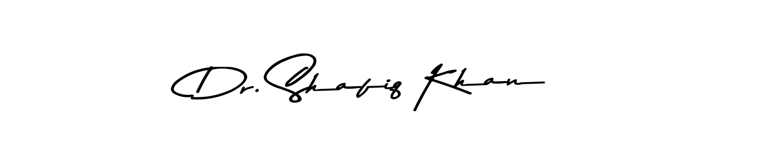 Use a signature maker to create a handwritten signature online. With this signature software, you can design (Asem Kandis PERSONAL USE) your own signature for name Dr. Shafiq Khan. Dr. Shafiq Khan signature style 9 images and pictures png