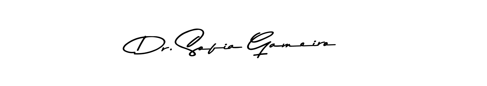 Asem Kandis PERSONAL USE is a professional signature style that is perfect for those who want to add a touch of class to their signature. It is also a great choice for those who want to make their signature more unique. Get Dr. Sofia Gameiro name to fancy signature for free. Dr. Sofia Gameiro signature style 9 images and pictures png