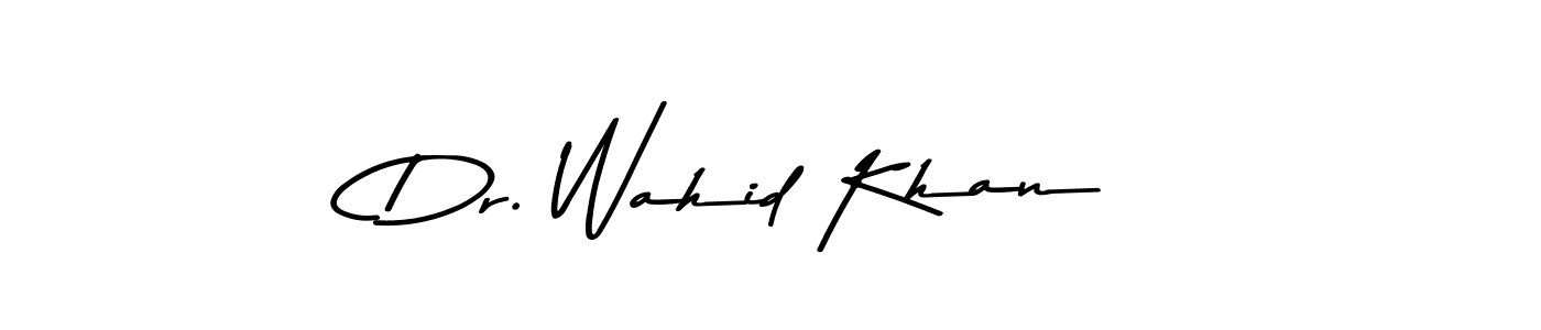 You can use this online signature creator to create a handwritten signature for the name Dr. Wahid Khan. This is the best online autograph maker. Dr. Wahid Khan signature style 9 images and pictures png