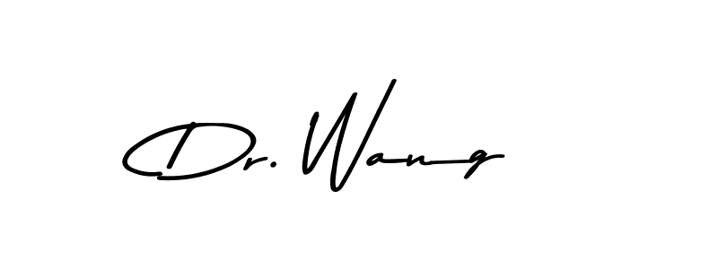 Also You can easily find your signature by using the search form. We will create Dr. Wang name handwritten signature images for you free of cost using Asem Kandis PERSONAL USE sign style. Dr. Wang signature style 9 images and pictures png