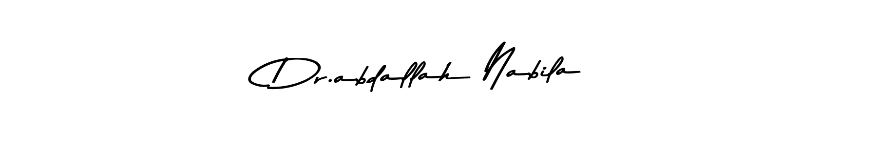 It looks lik you need a new signature style for name Dr.abdallah Nabila. Design unique handwritten (Asem Kandis PERSONAL USE) signature with our free signature maker in just a few clicks. Dr.abdallah Nabila signature style 9 images and pictures png
