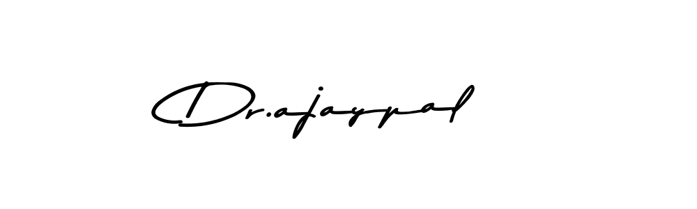 Use a signature maker to create a handwritten signature online. With this signature software, you can design (Asem Kandis PERSONAL USE) your own signature for name Dr.ajaypal. Dr.ajaypal signature style 9 images and pictures png