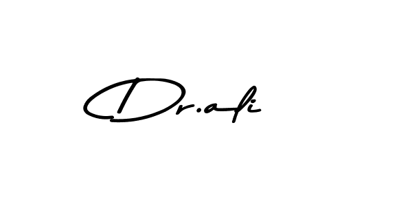 Create a beautiful signature design for name Dr.ali. With this signature (Asem Kandis PERSONAL USE) fonts, you can make a handwritten signature for free. Dr.ali signature style 9 images and pictures png