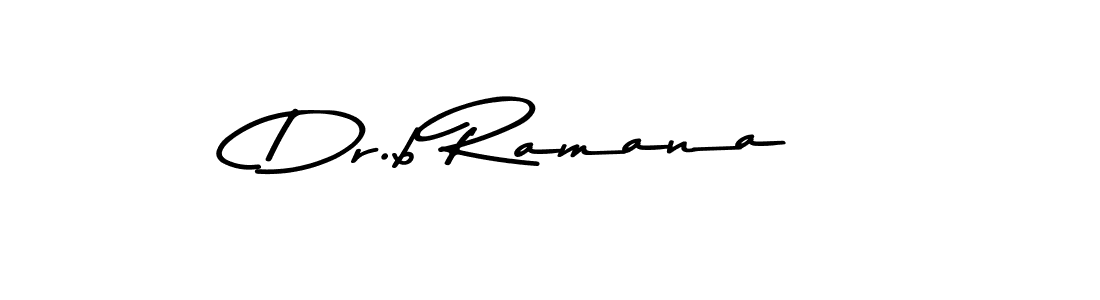 How to make Dr.b Ramana signature? Asem Kandis PERSONAL USE is a professional autograph style. Create handwritten signature for Dr.b Ramana name. Dr.b Ramana signature style 9 images and pictures png