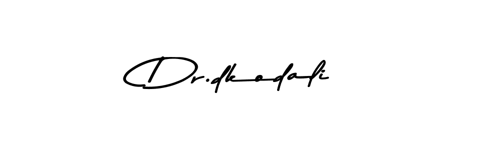 Also we have Dr.dkodali name is the best signature style. Create professional handwritten signature collection using Asem Kandis PERSONAL USE autograph style. Dr.dkodali signature style 9 images and pictures png