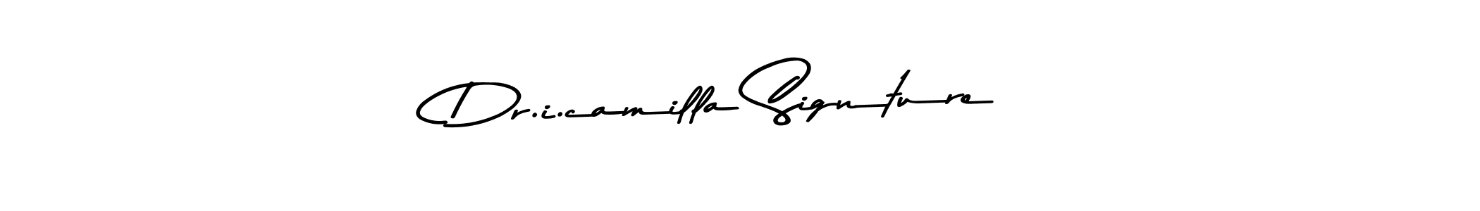 Make a beautiful signature design for name Dr.i.camilla Signture. Use this online signature maker to create a handwritten signature for free. Dr.i.camilla Signture signature style 9 images and pictures png