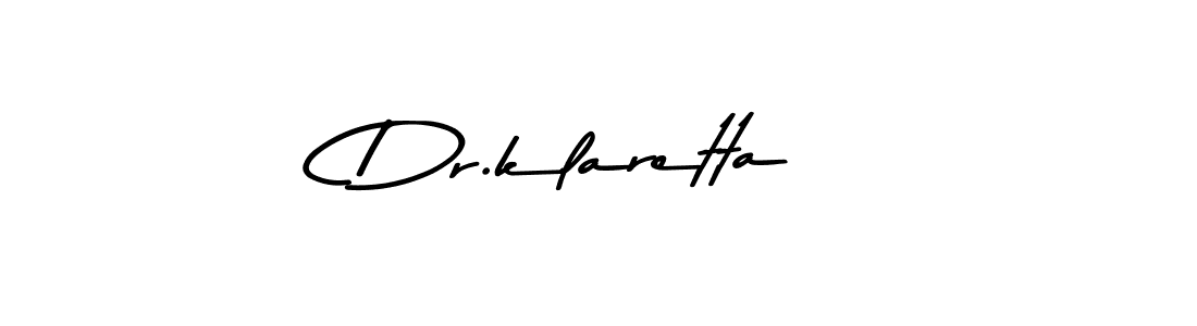 Similarly Asem Kandis PERSONAL USE is the best handwritten signature design. Signature creator online .You can use it as an online autograph creator for name Dr.klaretta. Dr.klaretta signature style 9 images and pictures png