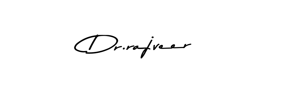 Create a beautiful signature design for name Dr.rajveer. With this signature (Asem Kandis PERSONAL USE) fonts, you can make a handwritten signature for free. Dr.rajveer signature style 9 images and pictures png