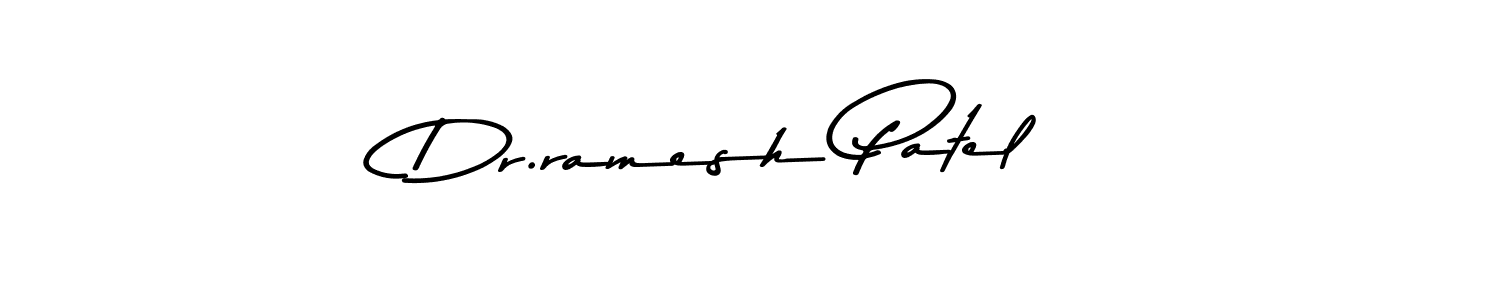 Make a beautiful signature design for name Dr.ramesh Patel. Use this online signature maker to create a handwritten signature for free. Dr.ramesh Patel signature style 9 images and pictures png