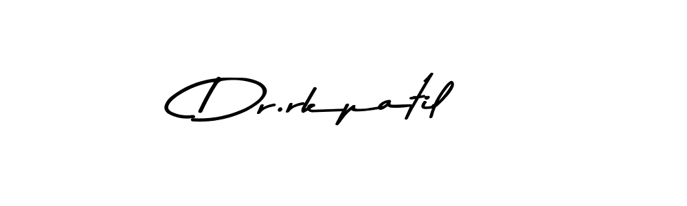 Also we have Dr.rkpatil name is the best signature style. Create professional handwritten signature collection using Asem Kandis PERSONAL USE autograph style. Dr.rkpatil signature style 9 images and pictures png