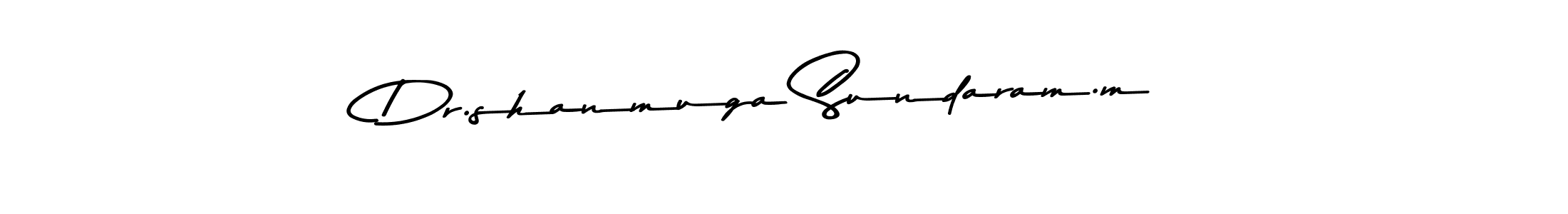The best way (Asem Kandis PERSONAL USE) to make a short signature is to pick only two or three words in your name. The name Dr.shanmuga Sundaram.m include a total of six letters. For converting this name. Dr.shanmuga Sundaram.m signature style 9 images and pictures png