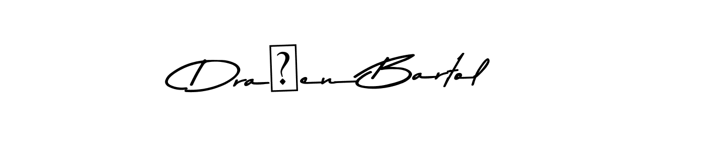 Asem Kandis PERSONAL USE is a professional signature style that is perfect for those who want to add a touch of class to their signature. It is also a great choice for those who want to make their signature more unique. Get Dražen Bartol name to fancy signature for free. Dražen Bartol signature style 9 images and pictures png