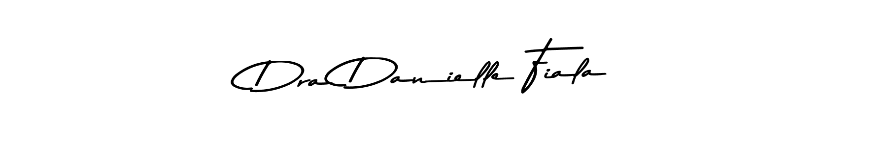 You should practise on your own different ways (Asem Kandis PERSONAL USE) to write your name (Dra Danielle Fiala) in signature. don't let someone else do it for you. Dra Danielle Fiala signature style 9 images and pictures png