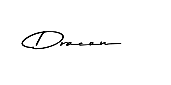 Design your own signature with our free online signature maker. With this signature software, you can create a handwritten (Asem Kandis PERSONAL USE) signature for name Dracon. Dracon signature style 9 images and pictures png