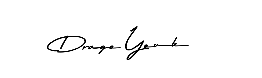 Make a beautiful signature design for name Drago Youk. Use this online signature maker to create a handwritten signature for free. Drago Youk signature style 9 images and pictures png