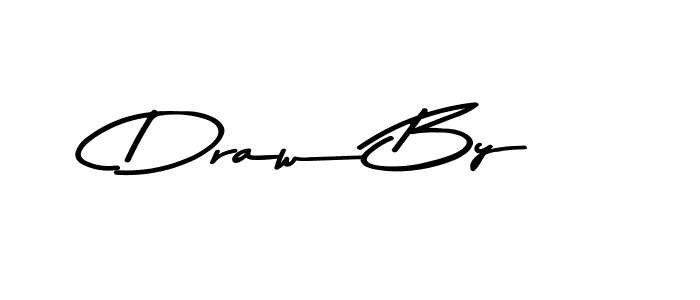 Make a beautiful signature design for name Draw By. With this signature (Asem Kandis PERSONAL USE) style, you can create a handwritten signature for free. Draw By signature style 9 images and pictures png