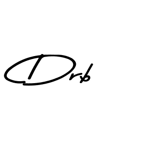 Make a beautiful signature design for name Drb. With this signature (Asem Kandis PERSONAL USE) style, you can create a handwritten signature for free. Drb signature style 9 images and pictures png