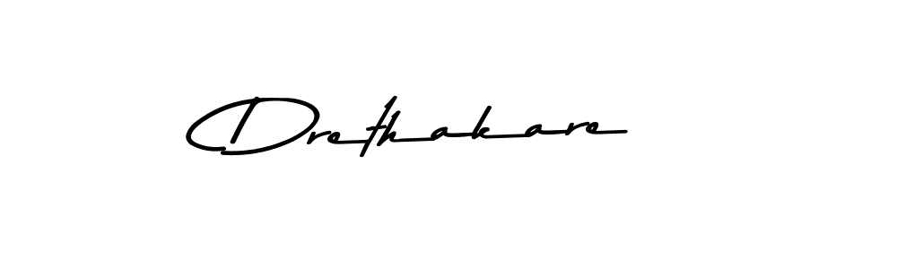 if you are searching for the best signature style for your name Drethakare. so please give up your signature search. here we have designed multiple signature styles  using Asem Kandis PERSONAL USE. Drethakare signature style 9 images and pictures png