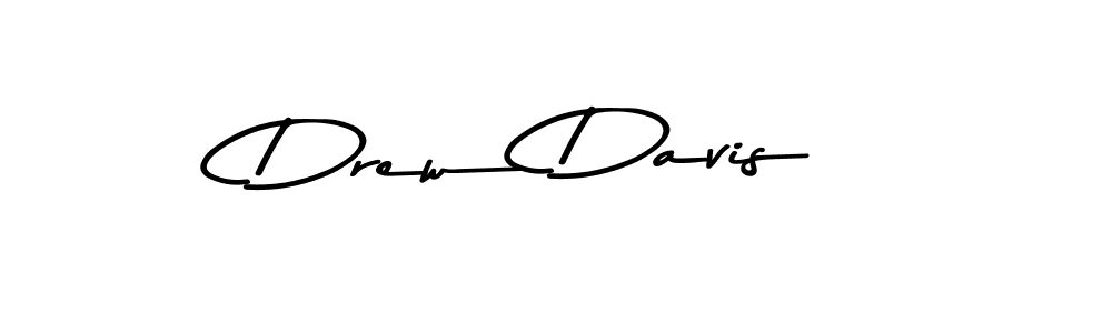 Drew Davis stylish signature style. Best Handwritten Sign (Asem Kandis PERSONAL USE) for my name. Handwritten Signature Collection Ideas for my name Drew Davis. Drew Davis signature style 9 images and pictures png
